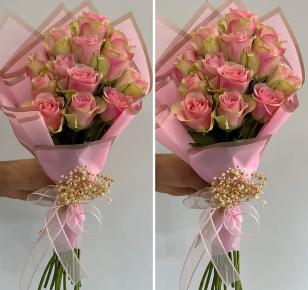 PEMBE GÜL BUKETİ